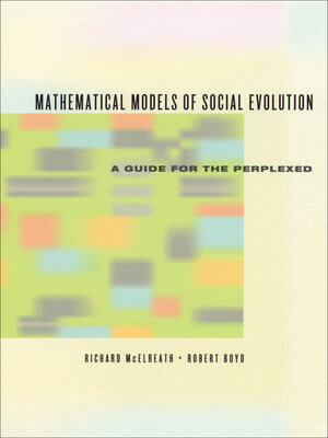 cover image of Mathematical Models of Social Evolution